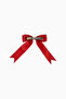 Red Tail Ribbon Luxe, Race Horse Tail Accessory - Red - 2