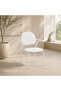 Modern Sitting Chair White - 2