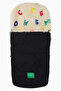 X Binibamba Shearling Lined Baby Sleeping Bag - Black - 3