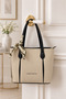Women's Multi-Compartment Scarf Detailed Cross Strap Luxury Hand and Shoulder Bag Size: 25 X 20 cm - 6
