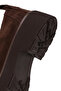 Women's Brown Suede Leather Masculine Loafer Af180003Ds - 8