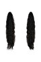 Natural Layered Cut Ponytail with Buckle / Natural Black Brown