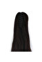 Buckle-Attached Wide Daal Extra Long Ponytail / Natural Dark Brown - 4