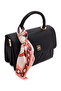 Women's Black Quilted Crossbody Bag with Accessories Ab24000953 - 8