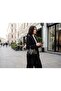 Mini Black Shiny Patent Leather Look Handbag and Crossbody Strap Women's Bag - 6