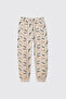Boy's Ecru Pajama Set - 5