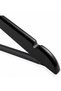 24 Pieces of Luxury Black Hangers with Wooden Look Plastic a Quality Clothes Hangers - 3
