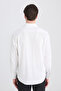 Ds Damat Comfort White Herringbone Shirt - 3