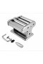 Manual Pasta Maker Machine, Stainless Steel with 8 Thickness Settings and 2 Width Cutters - 3