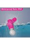 Mini Massage Gun, Electric Back Massagers, Quiet Portable Handheld Waterproof Massager Gun with 10 Speeds- Rose Red - 8