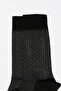 Men's Black Single Socks - 3