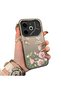 Tecno Pova 6/Pova 6 Pro 5g Compatible Elegant Pink Rose Butterfly Case, Slim Structure Perfectly Fits the Phone