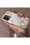 Vivo Y28 4g Compatible Elegant Pink Rose Butterfly Case, Slim Structure Perfectly Fits the Phone - 2