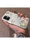 Infinix Smart 10 Compatible Elegant Pink Rose Butterfly Case, Slim Structure Perfectly Fits the Phone - 2