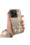 Elegant Pink Rose Butterfly Case for Tecno Spark 20 Pro 4G/5G Compatible, Slim Structure Perfectly Fits the Phone