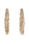 Buckle Protein Fiber Sen Horse Tail / Auburn White Platinum Highlight