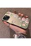 Elegant Pink Rose Butterfly Case Compatible with iPhone 15 Plus/14 Plus, Slim Structure Fits the Phone Perfectly - 2