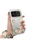 Poco F8 Pro 5g Compatible Elegant Pink Rose Butterfly Case, Slim Structure Perfectly Fits the Phone