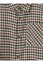 Ecru Plaid Boys' Shirt - 4