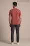 Tile Men's Keep Your Head up Printed Crew Neck Loose Fit T-Shirt - 4