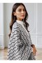 بونشو مطبوع بقصة مريحة - 4