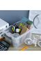 5L Clear Latch Storage Boxes, Plastic Box with Lid, 6 Packs - 4