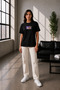 Unisex Oversize Dragon Ball Goku Embroidered Anime T-Shirt 100% Cotton - 6