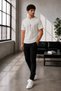 Unisex Oversize Demon Slayer Inosuke Hashibira Embroidered Anime T-Shirt 100% Cotton - 3