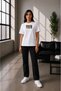 Unisex Oversize Demon Slayer Zenitsu Agatsuma Embroidered T-Shirt 100% Cotton - 6