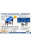 Heavy Duty Drinking Water Bottle Rack Stand with 50KG Weight Bearing Capacity, Reinforced H Type Construction, Stable Support Legs, Practical Dispenser Storage Solution, Suitable for Household Office - 5