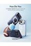 غطاء حماية ESR لهاتف آيفون 17 برو مع حامل مرن، متوافق مع MagSafe، شفاف - 2