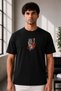Unisex Oversize Dragon Ball Goku Embroidered Anime T-Shirt 100% Cotton