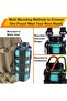 Tactical Molle Water Carrier: Waterproof Adjustable Pouch with Drawstring - for Canteens & Bottles i - 3