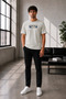 Unisex Oversize Hunter X Hunter Killua Zoldyck Embroidered Anime T-Shirt 100% Cotton - 2