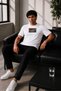 Unisex Oversize Demon Slayer Tanjiro Kamado Embroidered Anime T-Shirt 100% Cotton - 5