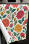 Hand Drying Towel 30X50Cm Cotton Absorbent Chrysanthemum Garden for Kitchen, Oven - 2