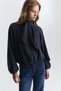 Lyocell Blended Jacket with Shawl Detail - 2