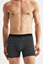 3'lü Normal Paça Boxer Şort Lycra®