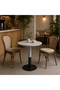 70X70 cm Round Melamine Coffee Table Gray - 2