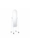158X40 cm White Frame Floor Stand Mirror