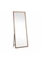 Mirror Stand with Brown Frame 180X70Cm