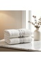 Azur Set of 2 Embroidered Hand Towels 50X90 cm