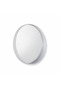 Wall Mirror with White Frame 80X80 cm