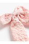 Floral Patterned Bow Clip Hairpin - 3
