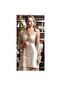 Boxed Silky Satin 6-Piece Ecru Nightgown Pajama Clothing Dowry Set
