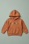 Baby Boy Squirrel Themed Back Print Sweatshirt and Sweatpants 2-Piece Set - 3
