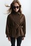 Trench Coat with Stand Collar