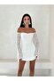 Women's Fabric Lined Off-Shoulder Lace Dress