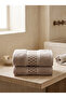 Marly Set of 2 Embroidered Hand Towels 50X90 cm - 2
