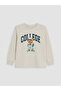 Lcw Kids Gray Nyc Printed Boys' Pajama Set - 3